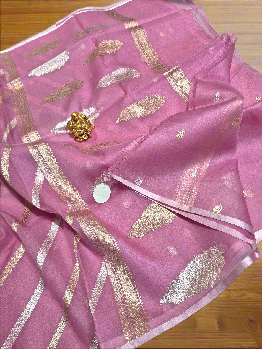 Pure Handloom Kora Organza Saree