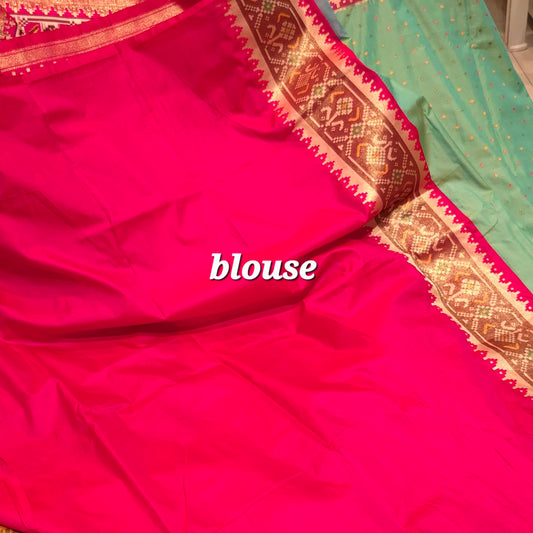Exclusive Banarasi Silk saree with Patola Concept