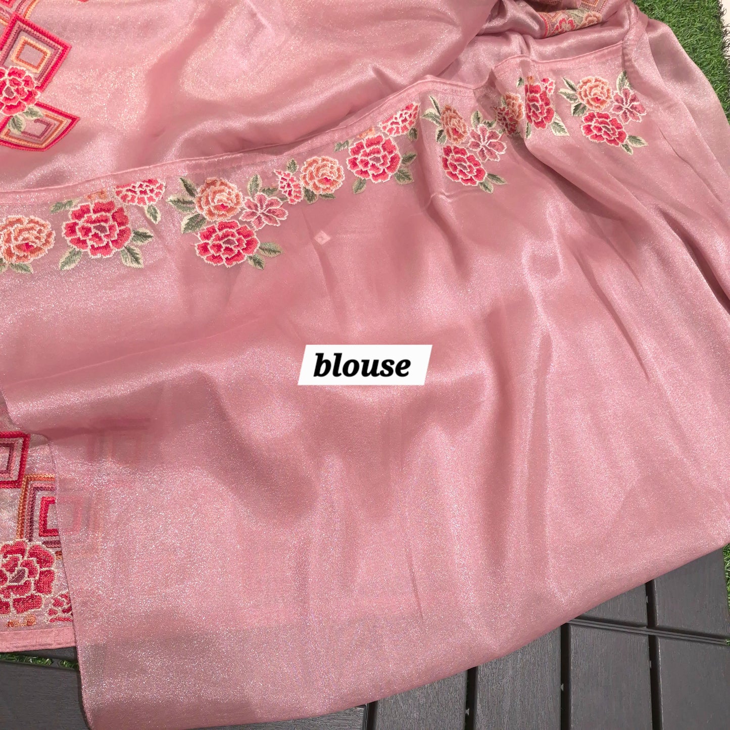 Exclusive Partywear Tissue Georgette Saree with Pitet Point work