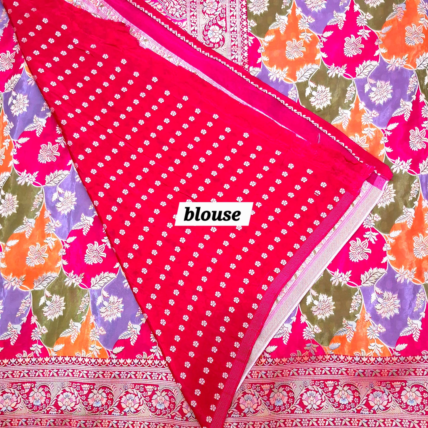 Pure Crepe Silk Rangkat Weaving Saree