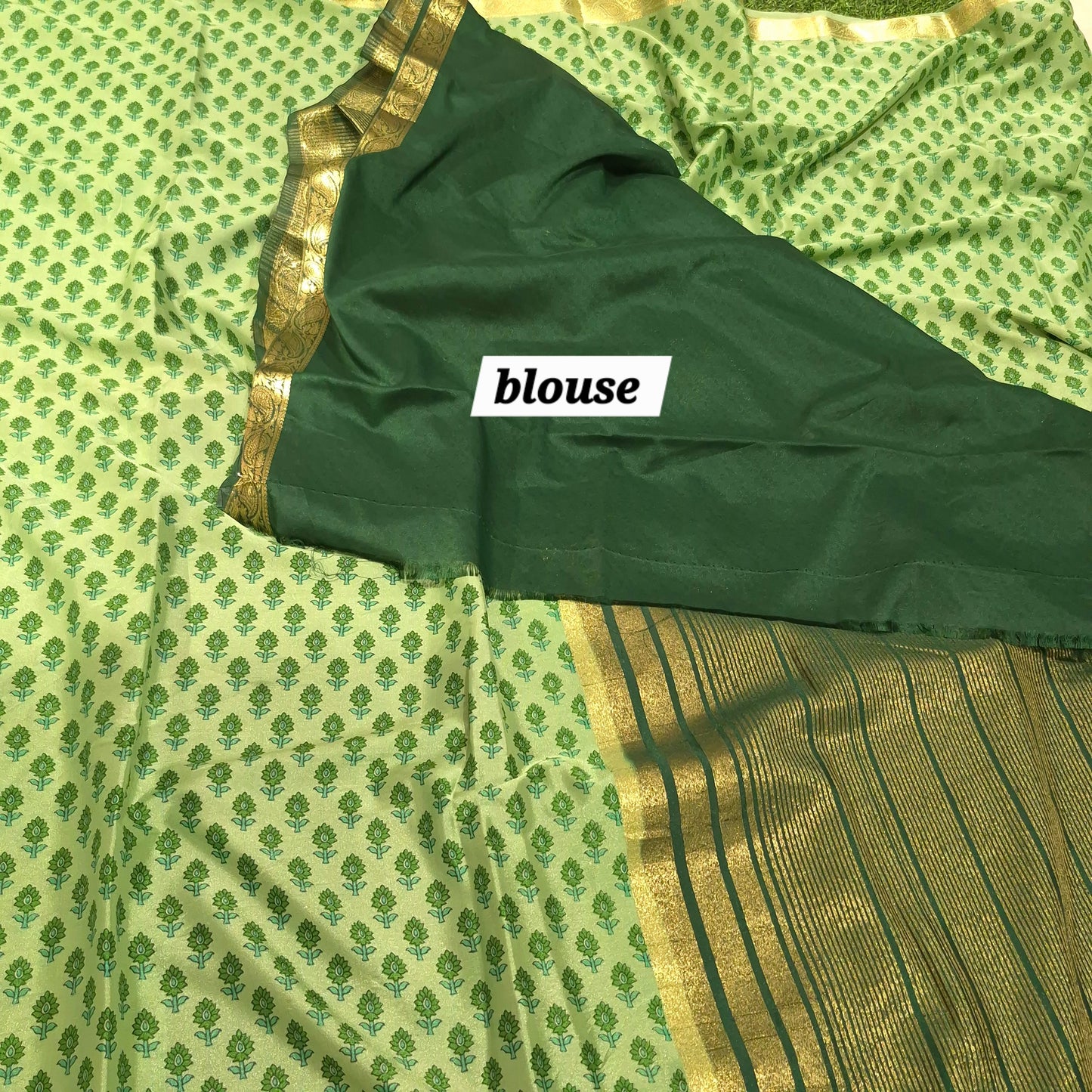 Exclusive Mysore Crepe Silk Saree