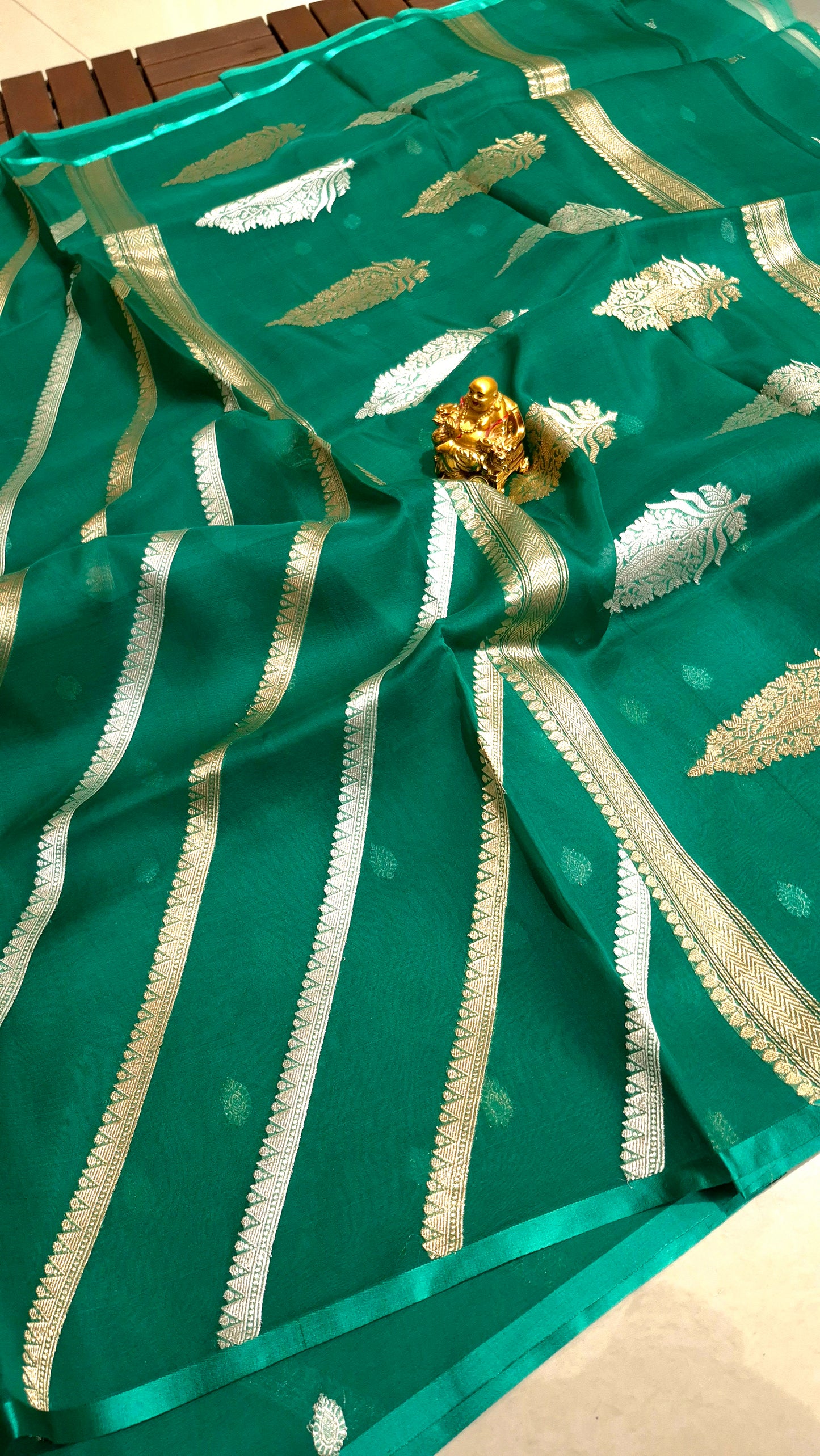 Pure Handloom Kora Organza Saree