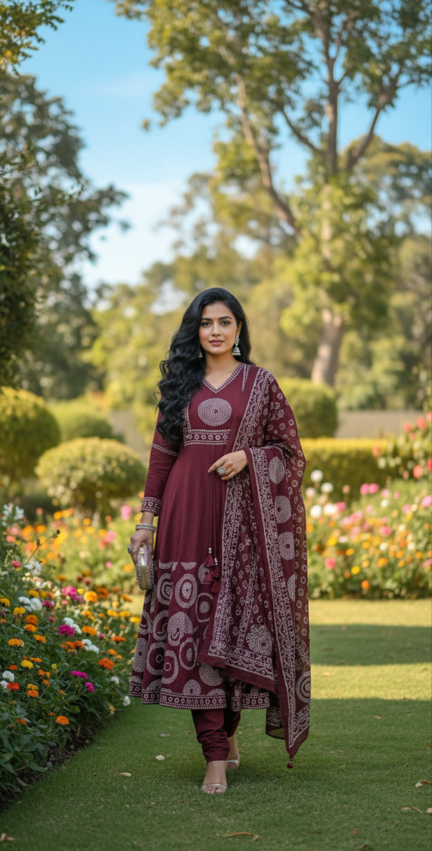 Mul Cotton Bandini 3pc Suit