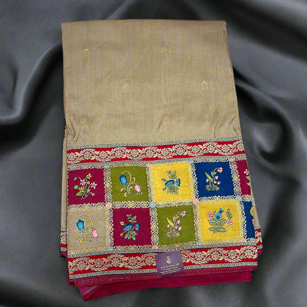 Munga Crepe Silk Saree