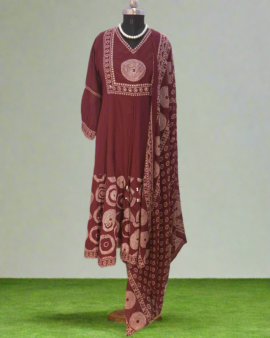 Mul Cotton Bandini 3pc Suit