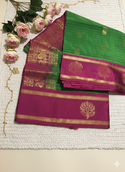 Vasundara Soft Semi Kanchi Silk Saree