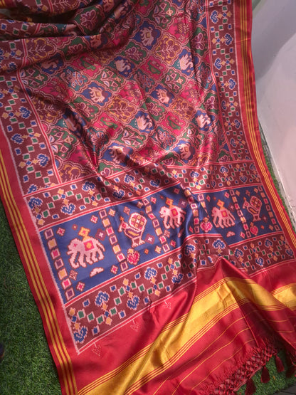 Semi Patola saree