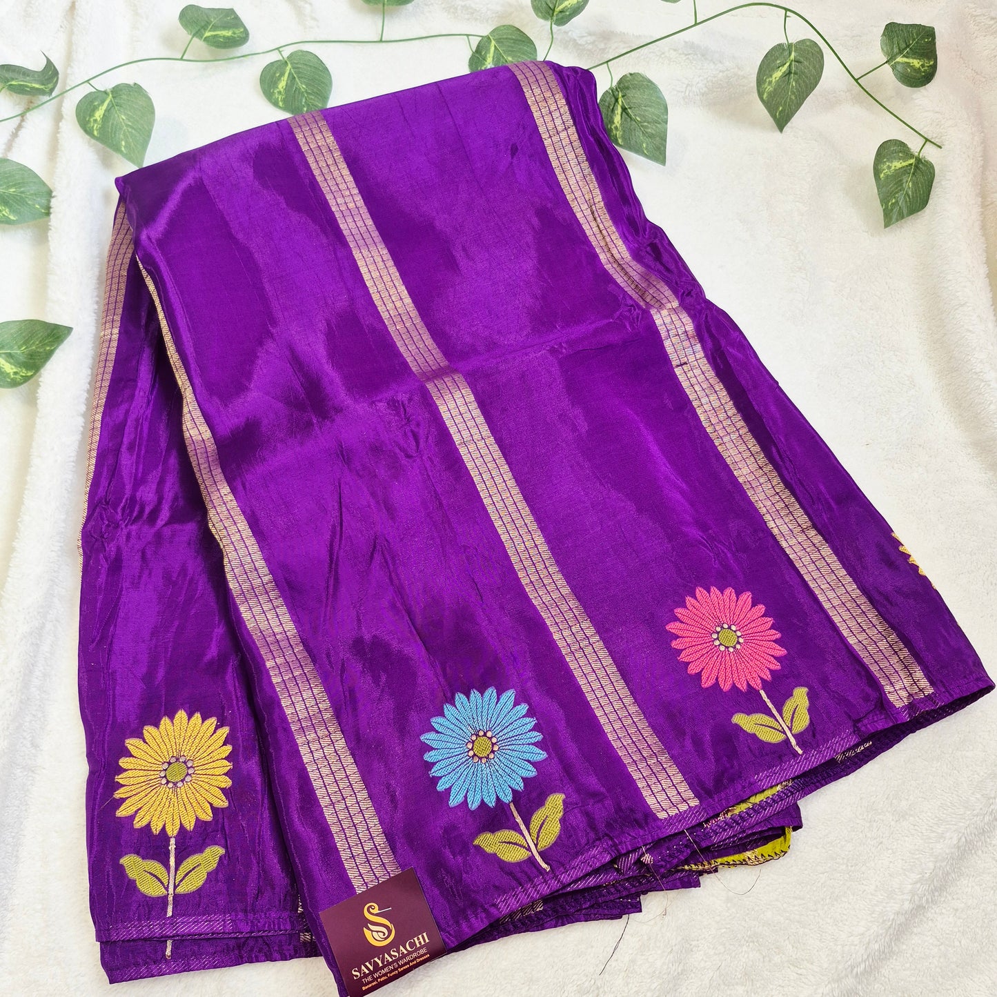 Premium quality Munga Crepe Silk Saree