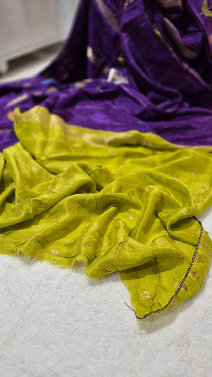 Premium quality Munga Crepe Silk Saree