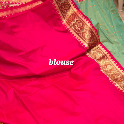 Exclusive Banarasi Silk saree with Patola Concept