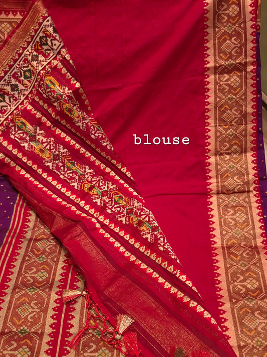 Exclusive Banarasi Silk Saree with Patola Concept