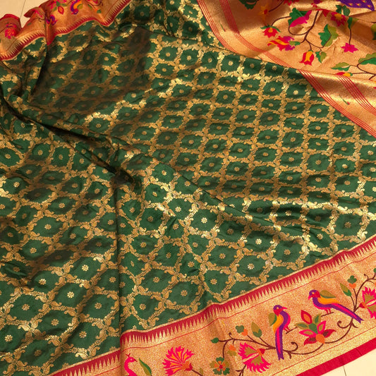 Paithani Banaras Pattu Saree-02