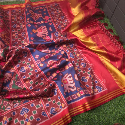 Semi Patola saree