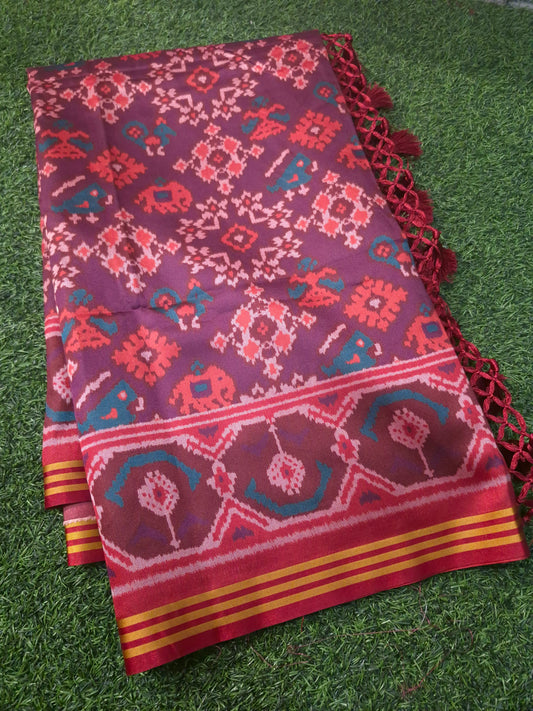 Semi patola saree