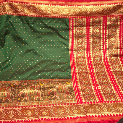 Exclusive Banarasi Silk Saree with Patola Concept