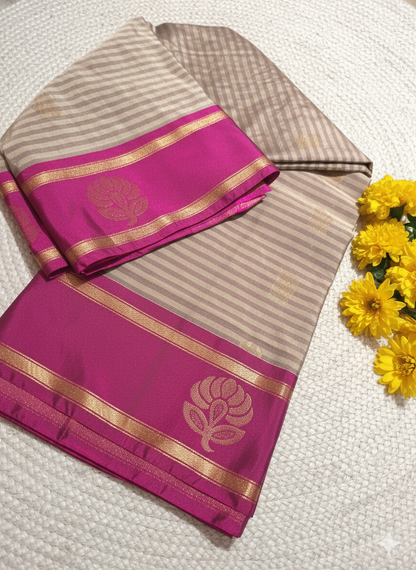 Vasundara Semi Soft Kanchi Silk Saree