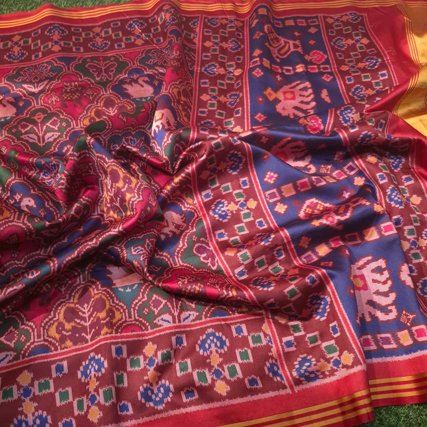 Semi Patola saree